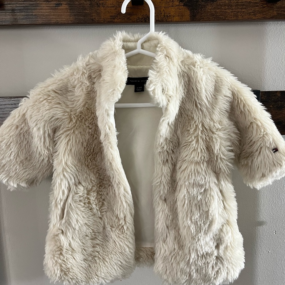 Tommy Hilfiger Baby Gurl’s Faux Fur Coat